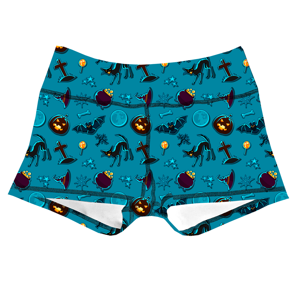 Performance Booty Shorts - Trick Or Treat