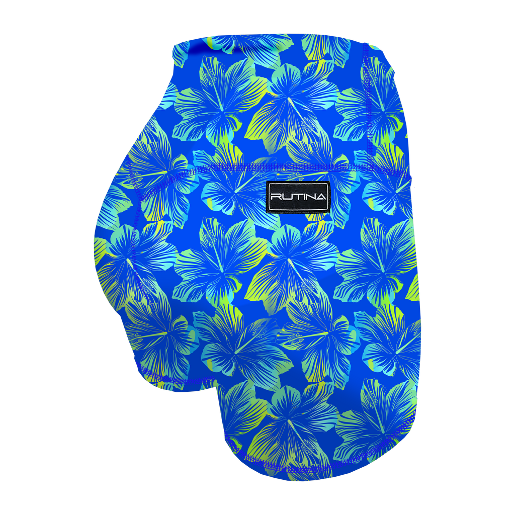 HR Performance Booty Shorts - Tropical Vacation