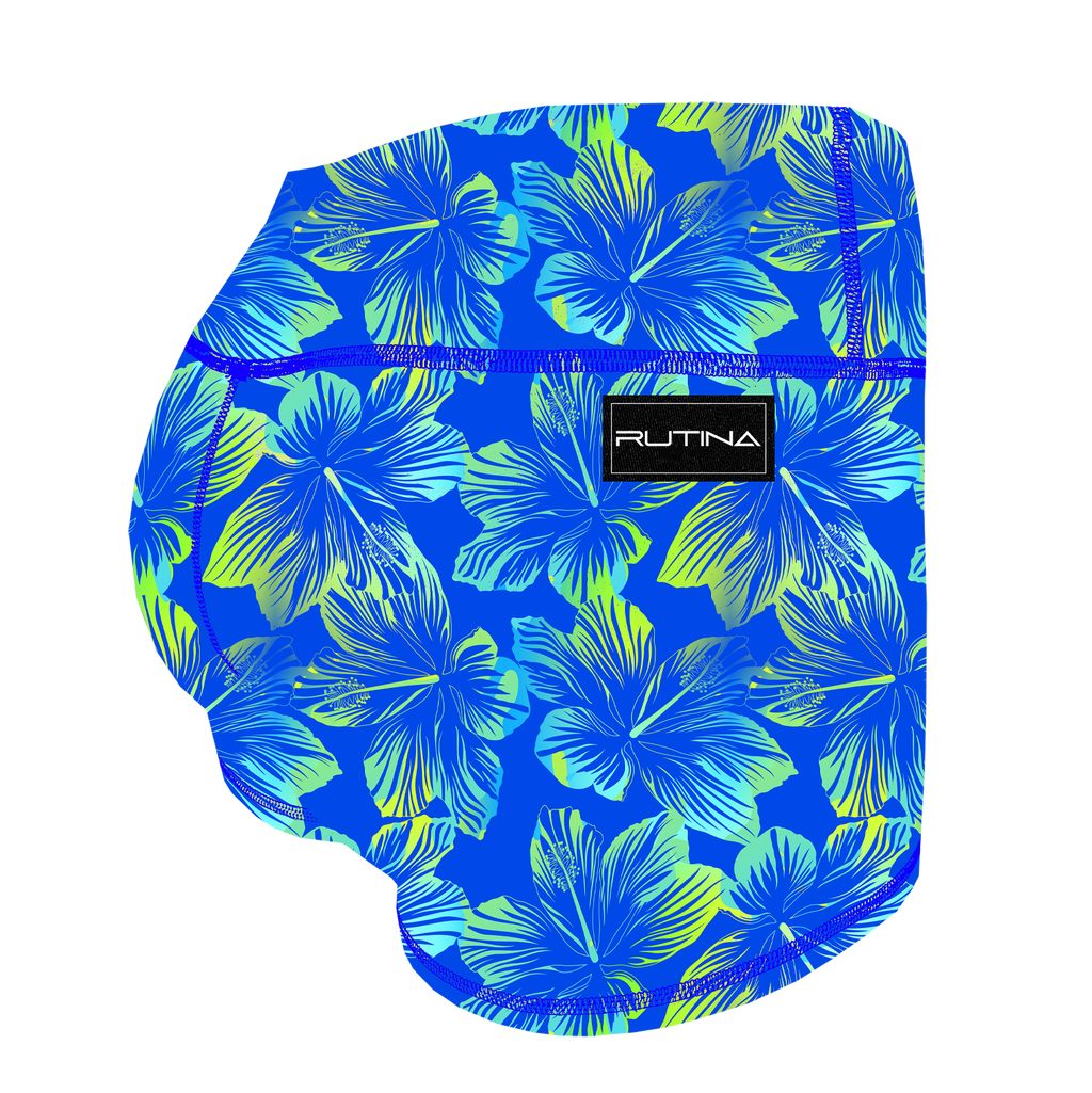 Performance Booty Shorts - Tropical Vacation
