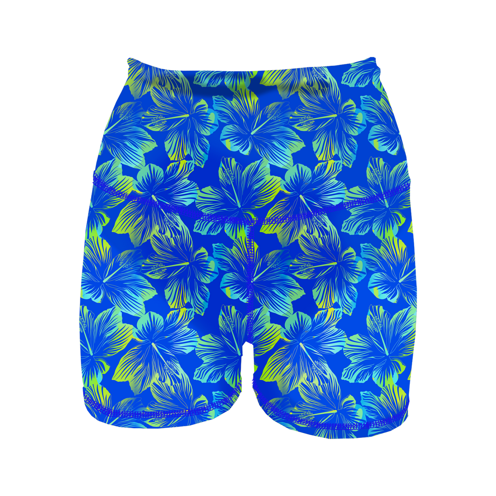 HR Performance Booty Shorts - Tropical Vacation
