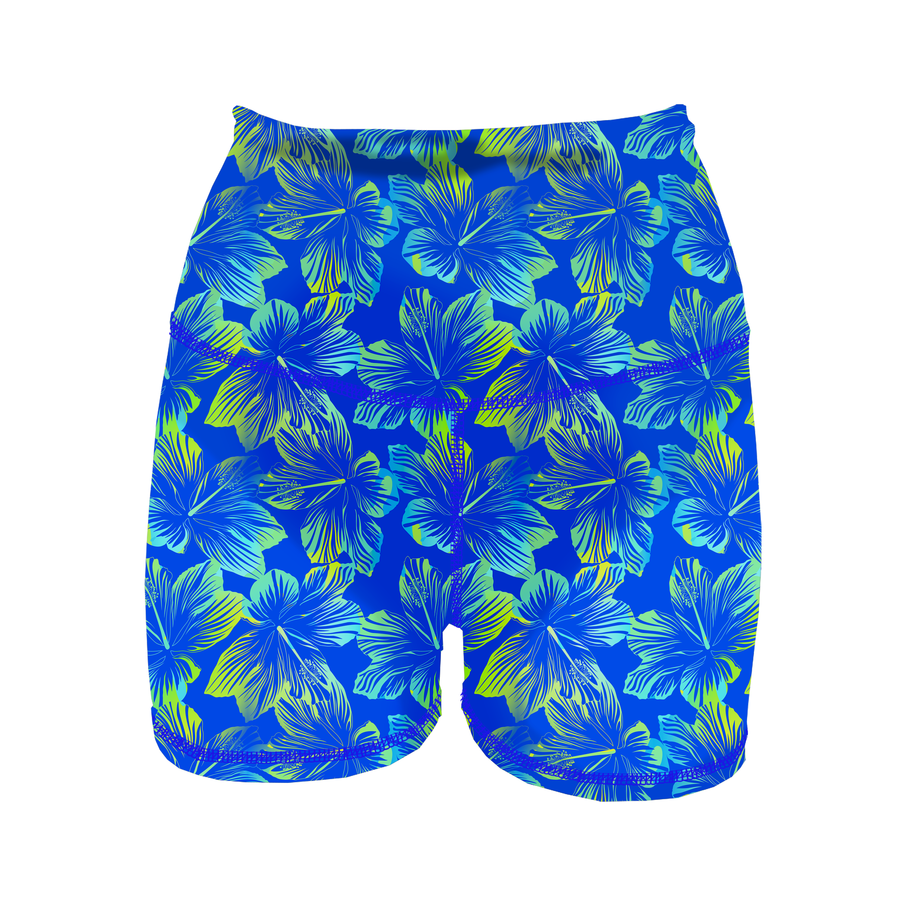 HR Performance Booty Shorts - Tropical Vacation