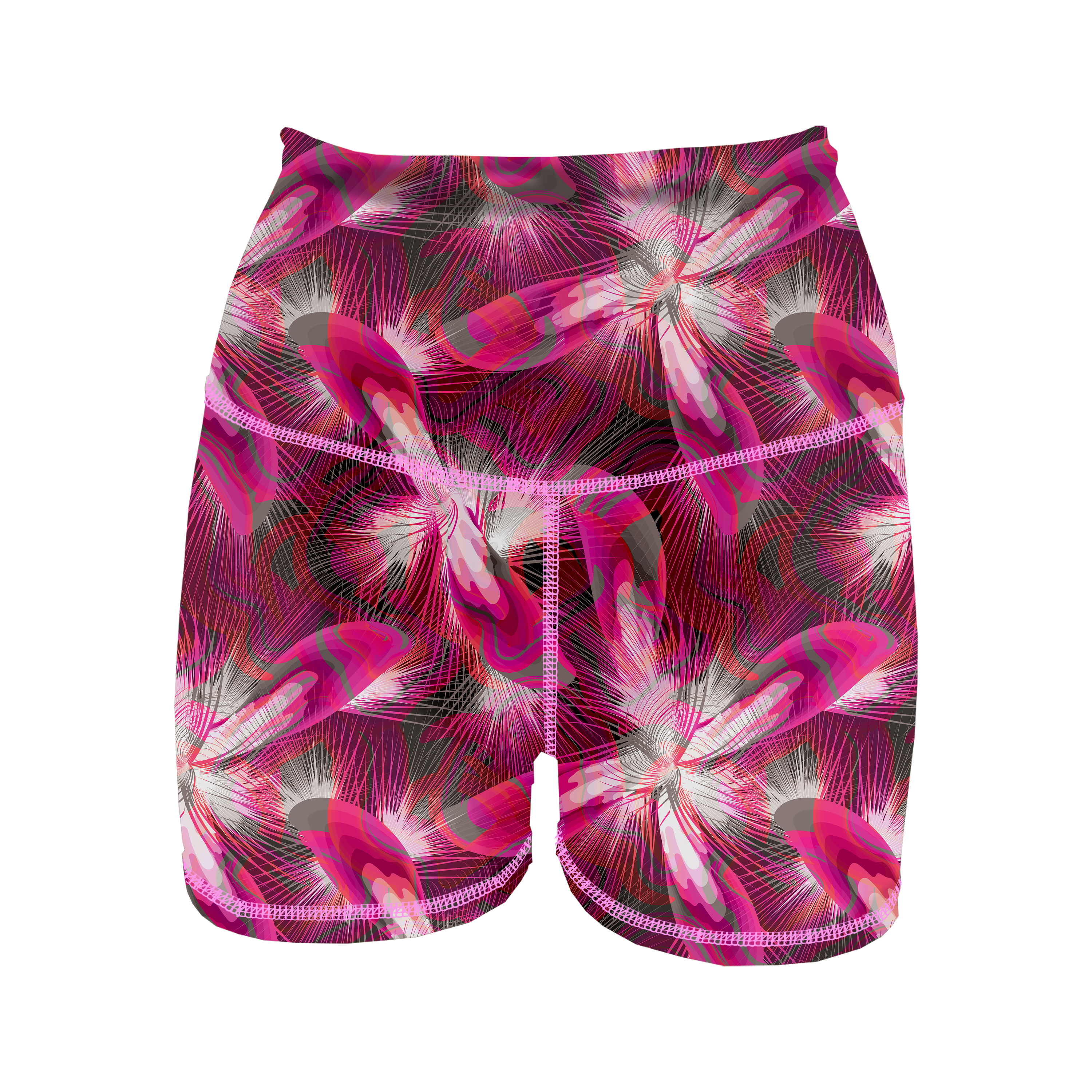 HR Performance Booty Shorts - Tropic Disco Secondary image