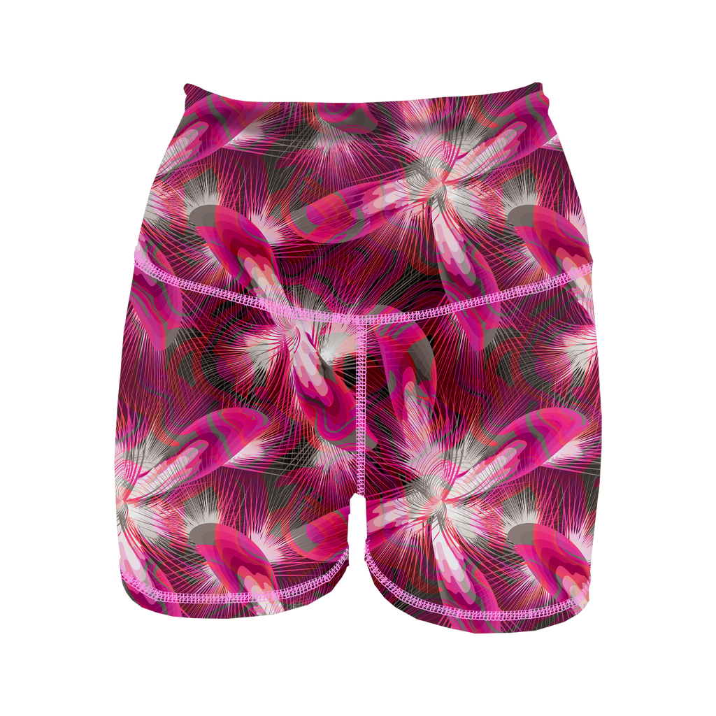 HR Performance Booty Shorts - Tropic Disco