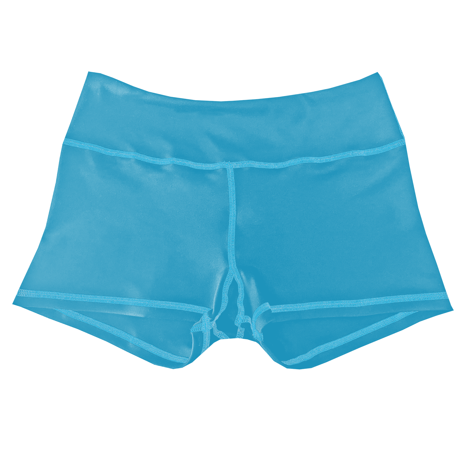 Performance Booty Shorts - Turquoise Secondary image