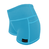 Performance Booty Shorts - Turquoise