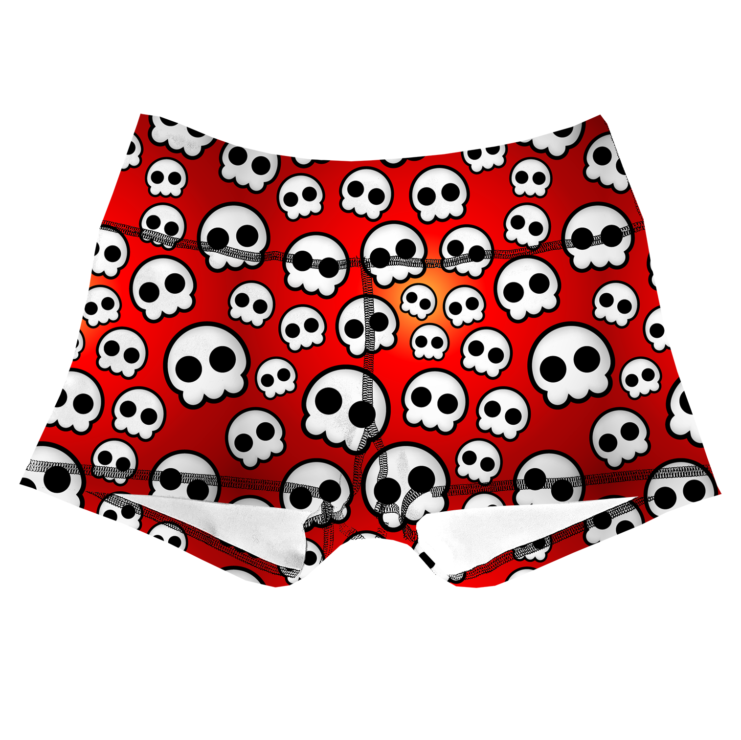 Performance Booty Shorts - Urban Skulls Secondary image