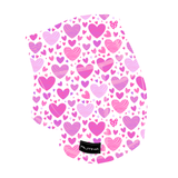 Performance Booty Shorts  - Valentine Hearts