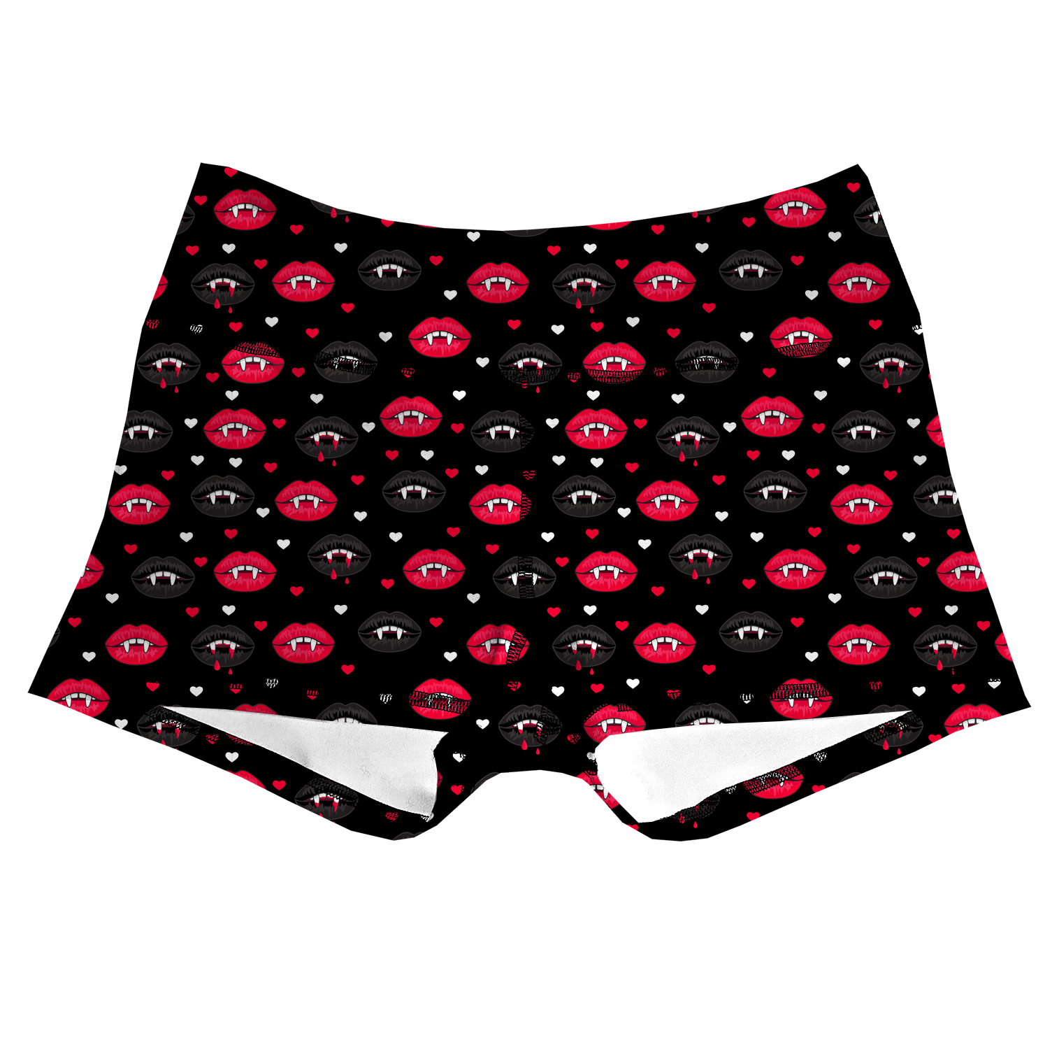 Performance Booty Shorts - Vampire Lips Secondary image