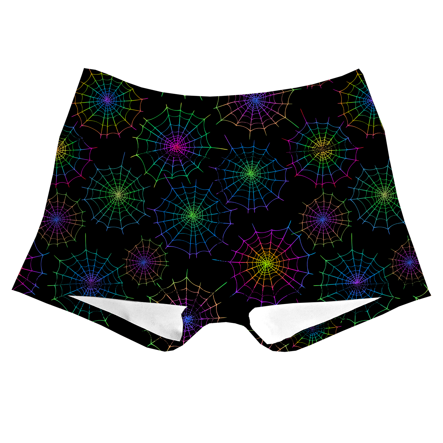 Performance Booty Shorts - Vibrant Webwork Secondary image