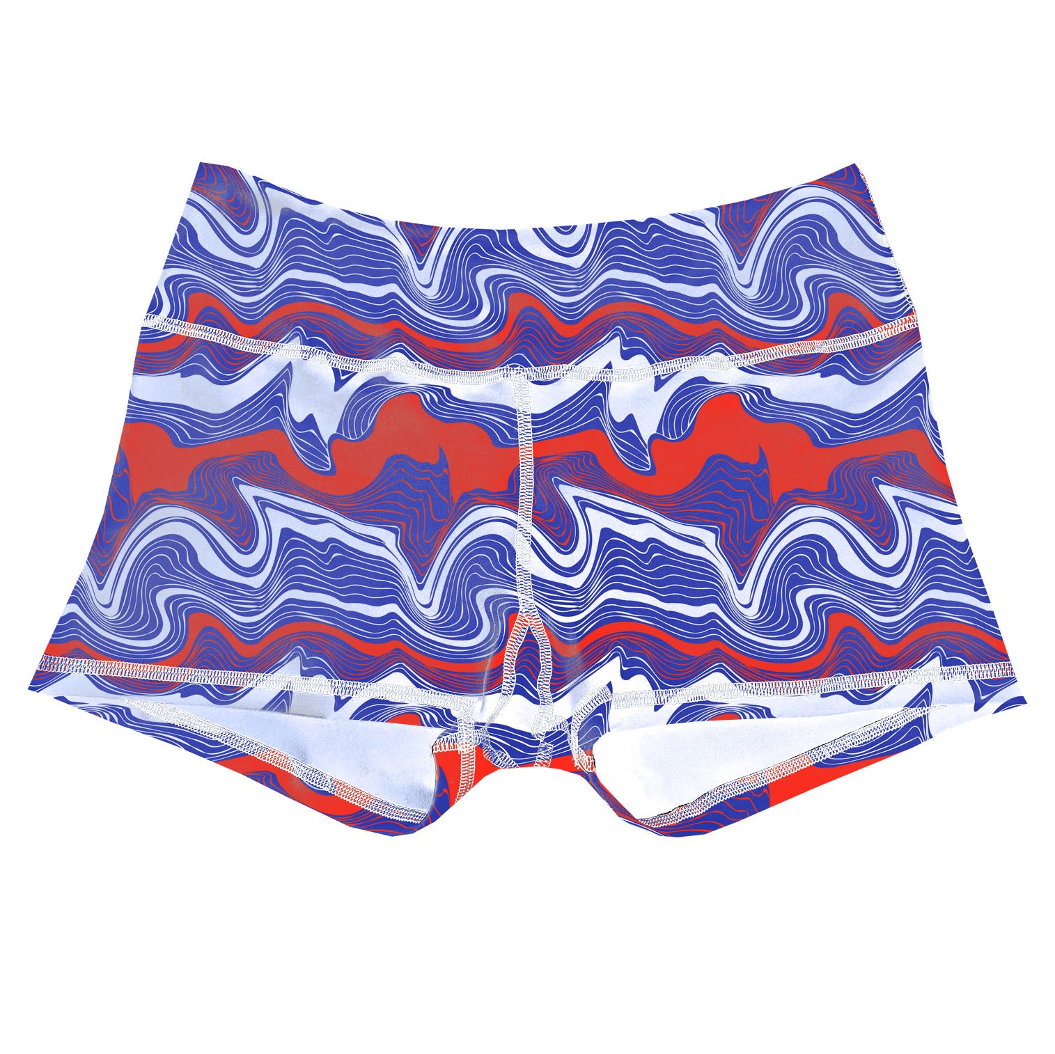 Performance Booty Shorts - Waves of Freedom Secondary image