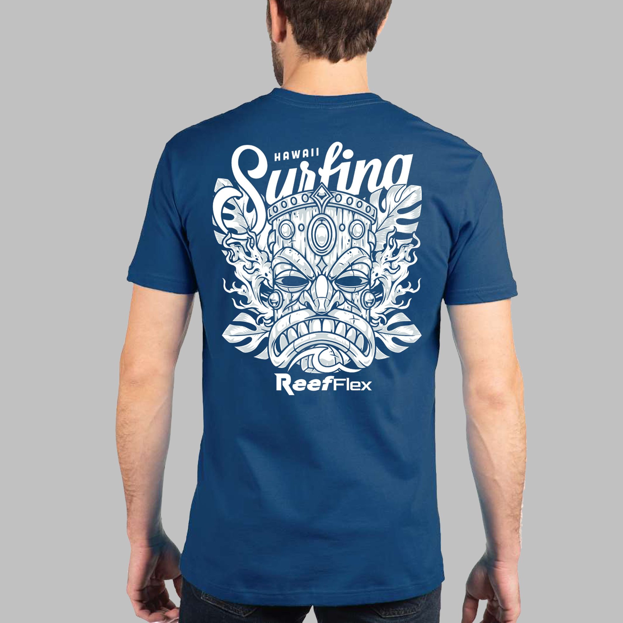 Men's T-Shirts - White Tiki Main image