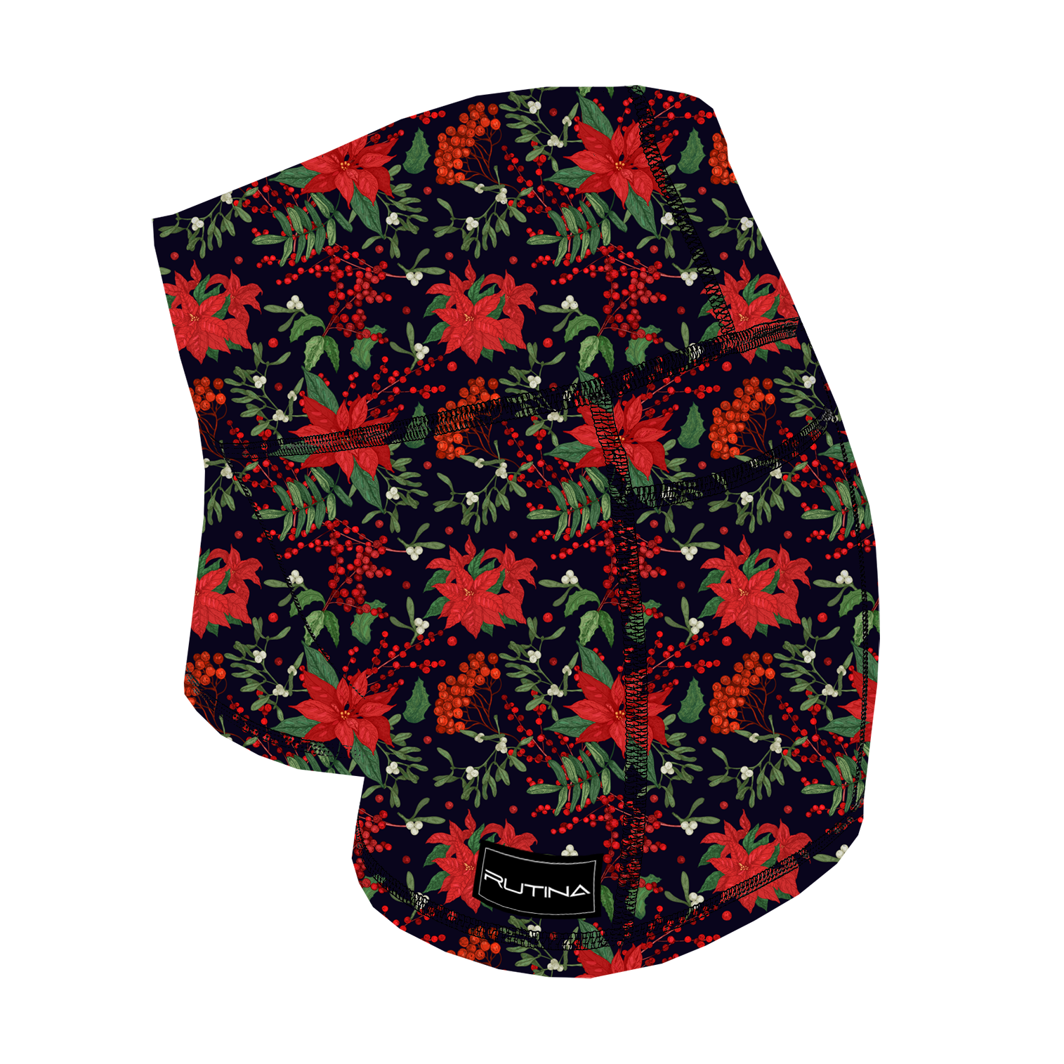Performance Booty Shorts - Winter's Bloom