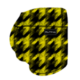 Performance Booty Shorts - Yellow Houndstooth