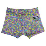 Performance Booty Shorts  - Candy Swirl