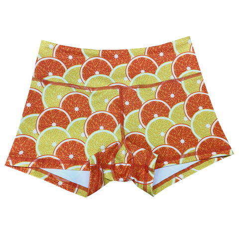 Performance Booty Shorts - Citrus