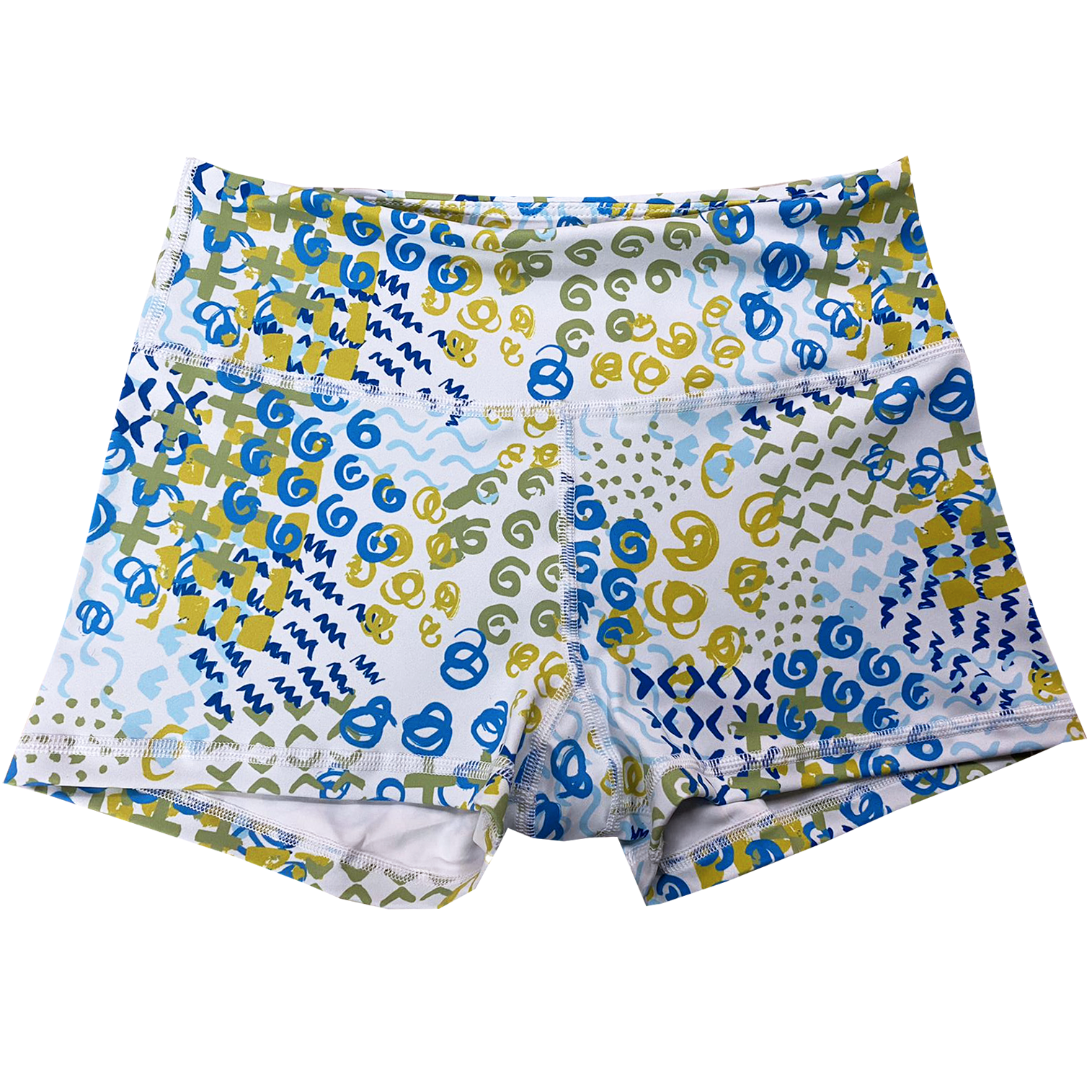 Performance Booty Shorts - Cool Doodles Main image