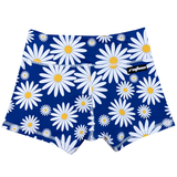 Performance Booty Shorts - Daisies