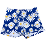 Performance Booty Shorts - Daisies