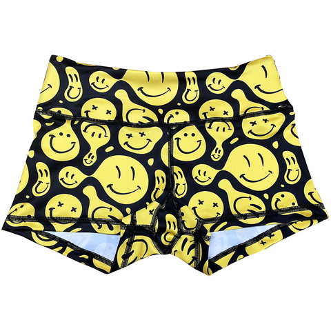 Performance Booty Shorts - Distorted Smiles