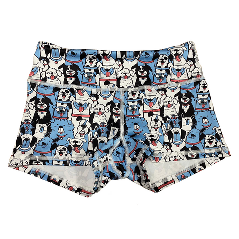 Performance Booty Shorts - Dogs