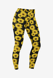 Women's Leggings - Sunflowers