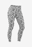 Women's Leggings - B/W Leopard