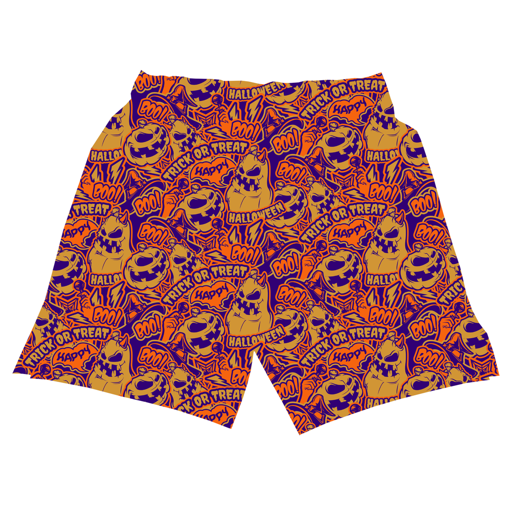 Men's Training Shorts - Halloween Comic