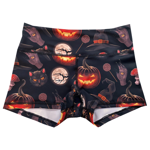 Performance Booty Shorts - Halloween Night