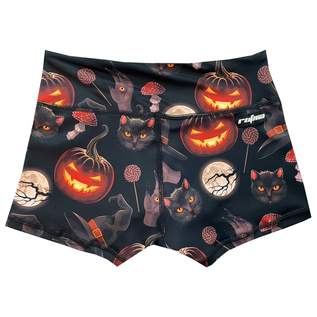 Performance Booty Shorts - Halloween Night