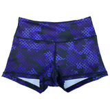 Performance Booty Shorts  - Indigo Camo