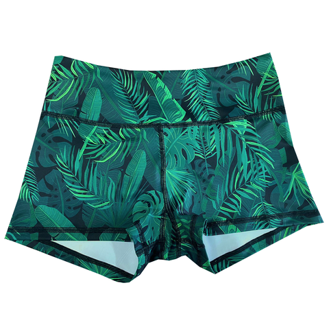 Performance Booty Shorts - Jungle