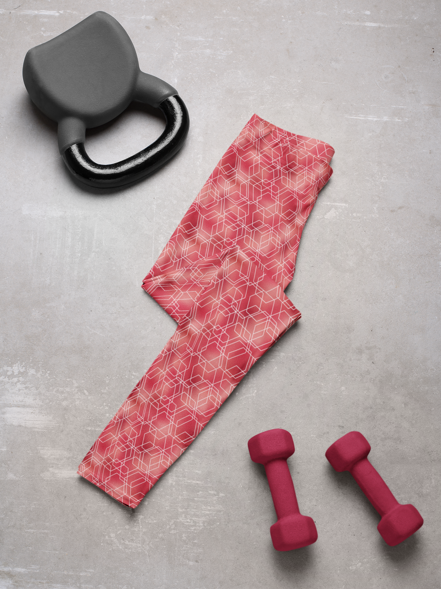 Red Hexagons Secondary image