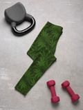 Women's Leggings - Cannabis