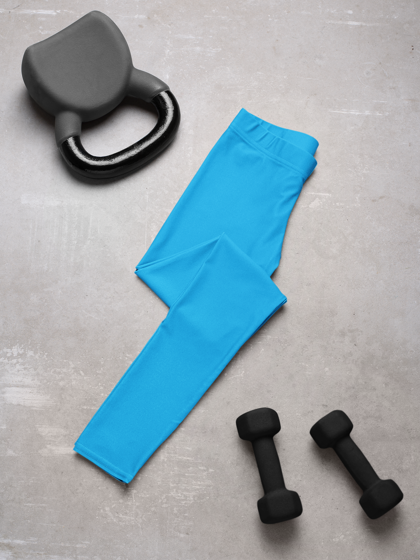 Women's Legging - Turquoise Secondary image
