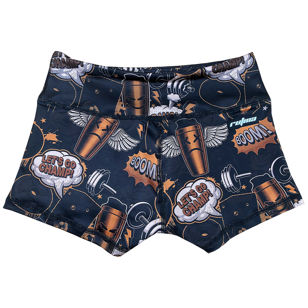 Performance Booty Shorts - Let's Go Champ