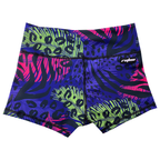 Performance Booty Shorts - Neon Animal