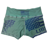 Performance Booty Shorts  - Liberty