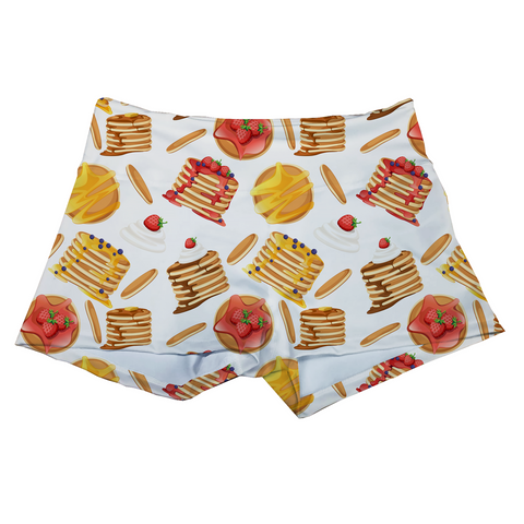 Performance Booty Shorts - Pancakes