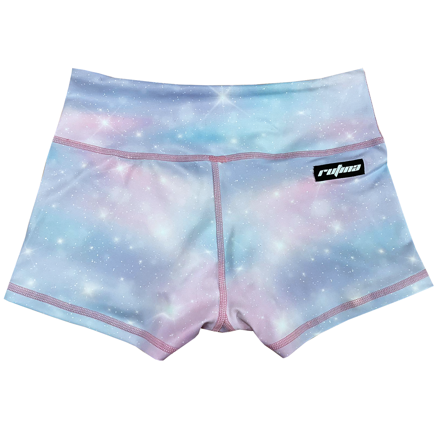 Performance Booty Shorts - Pastel Galaxy Secondary image