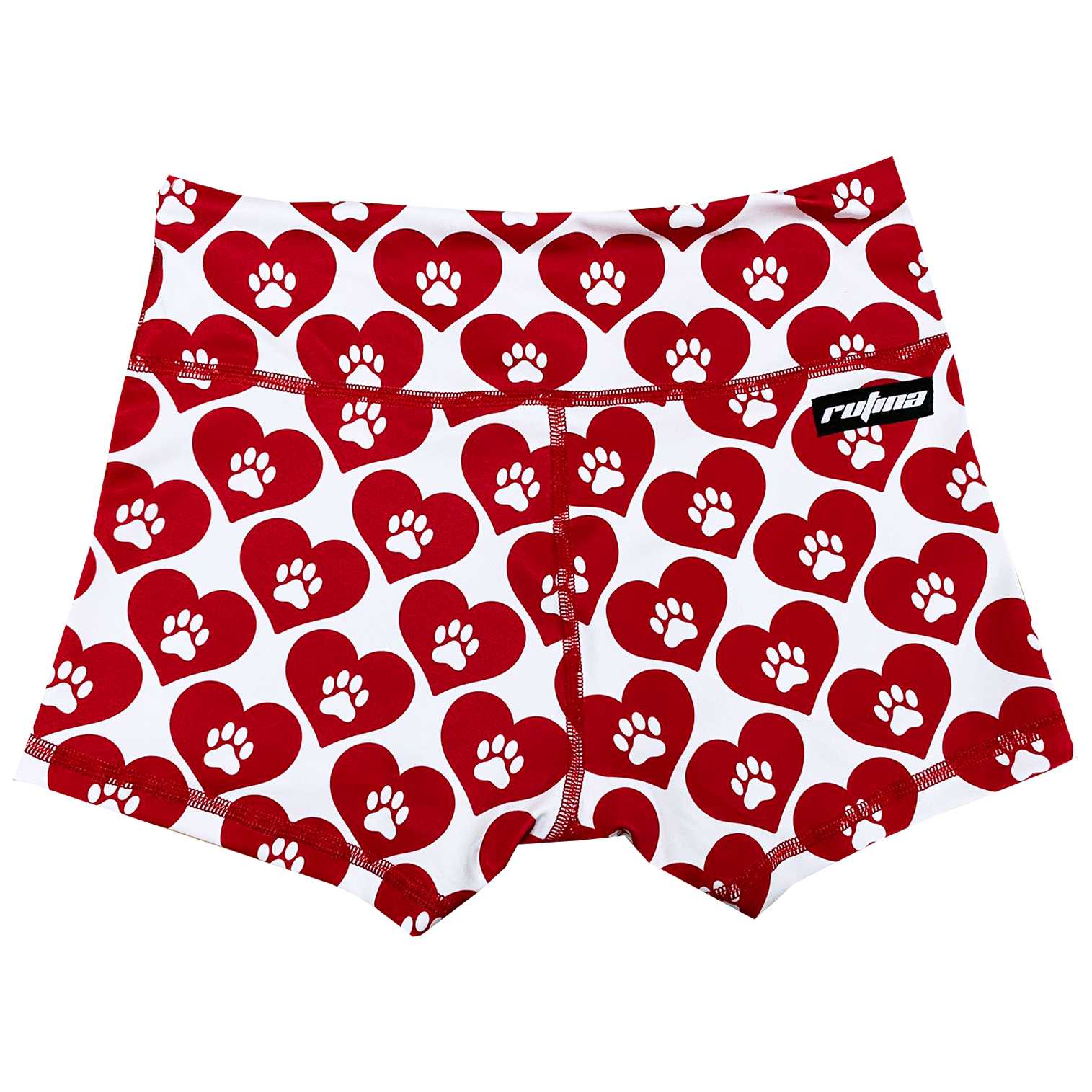 Performance Booty Shorts  - Paw Hearts Secondary image