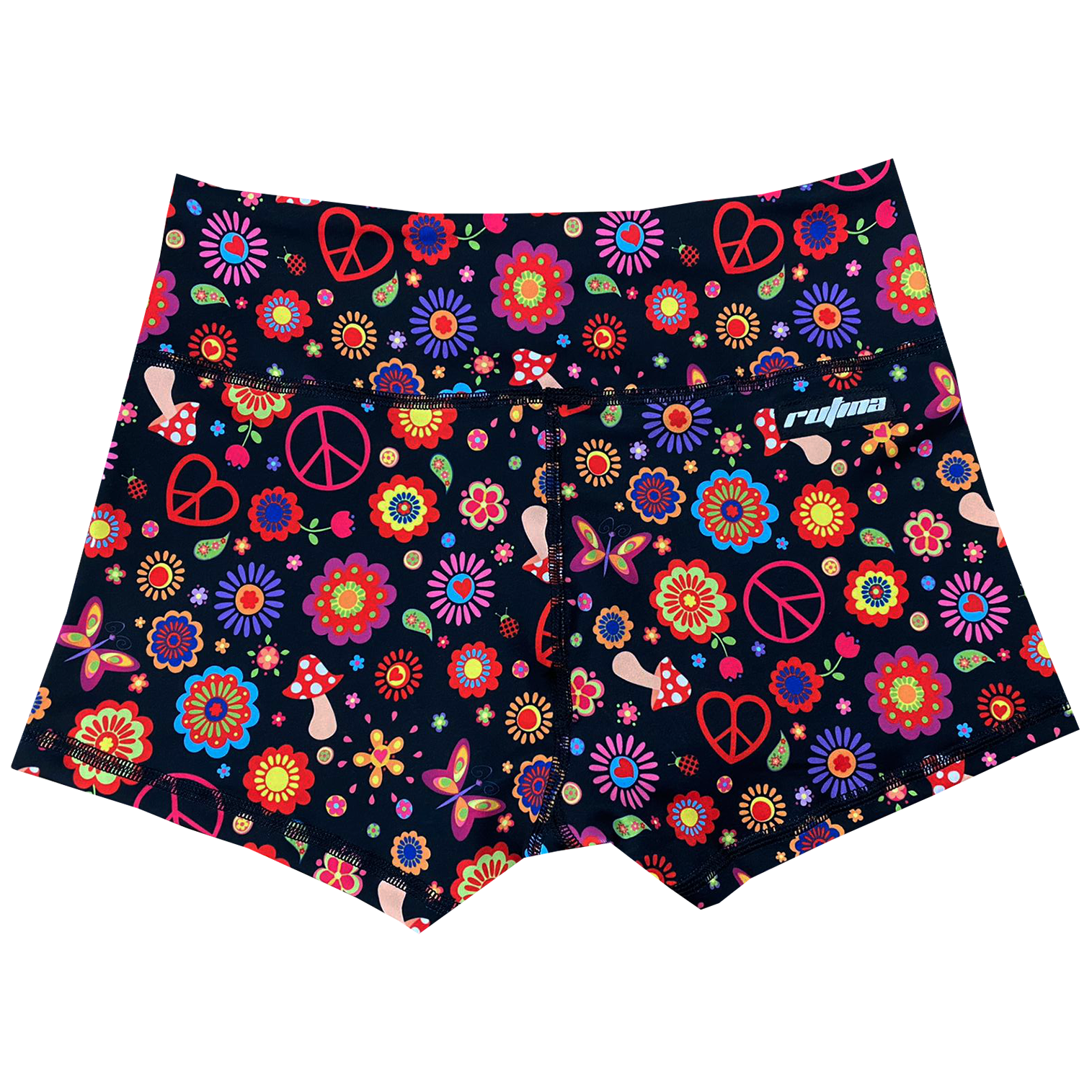 Performance Booty Shorts  - Peace Secondary image