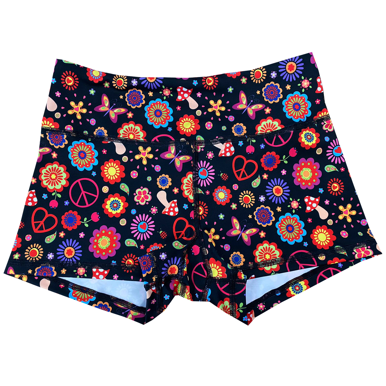 Performance Booty Shorts  - Peace Main image