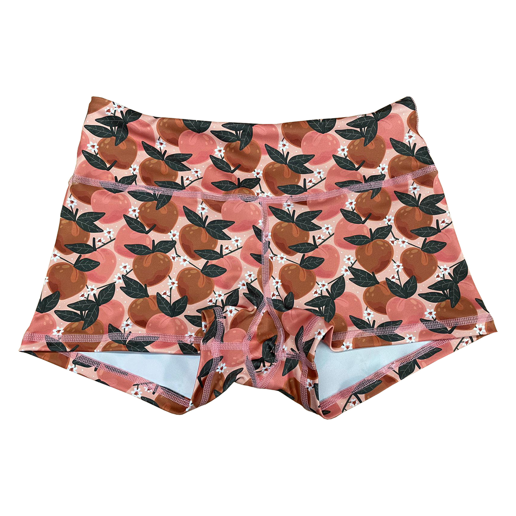 Performance Booty Shorts - Peaches