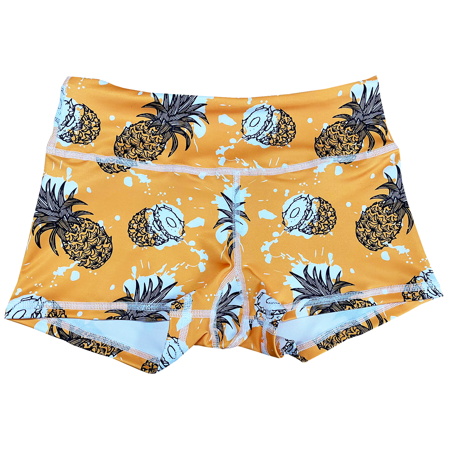 Performance Booty Shorts - Pineapples Main image