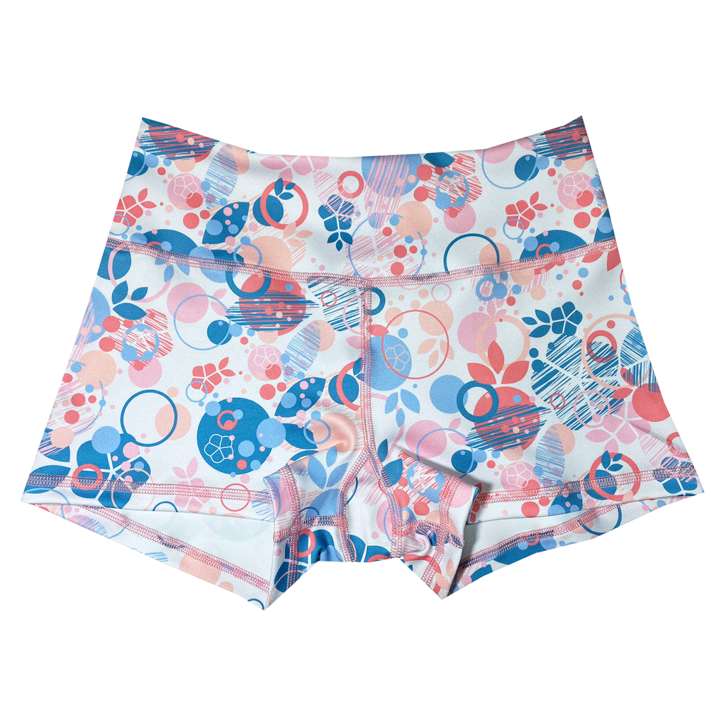 Performance Booty Shorts  - Pastel Spring