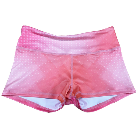 Performance Booty Shorts - Digital Pink