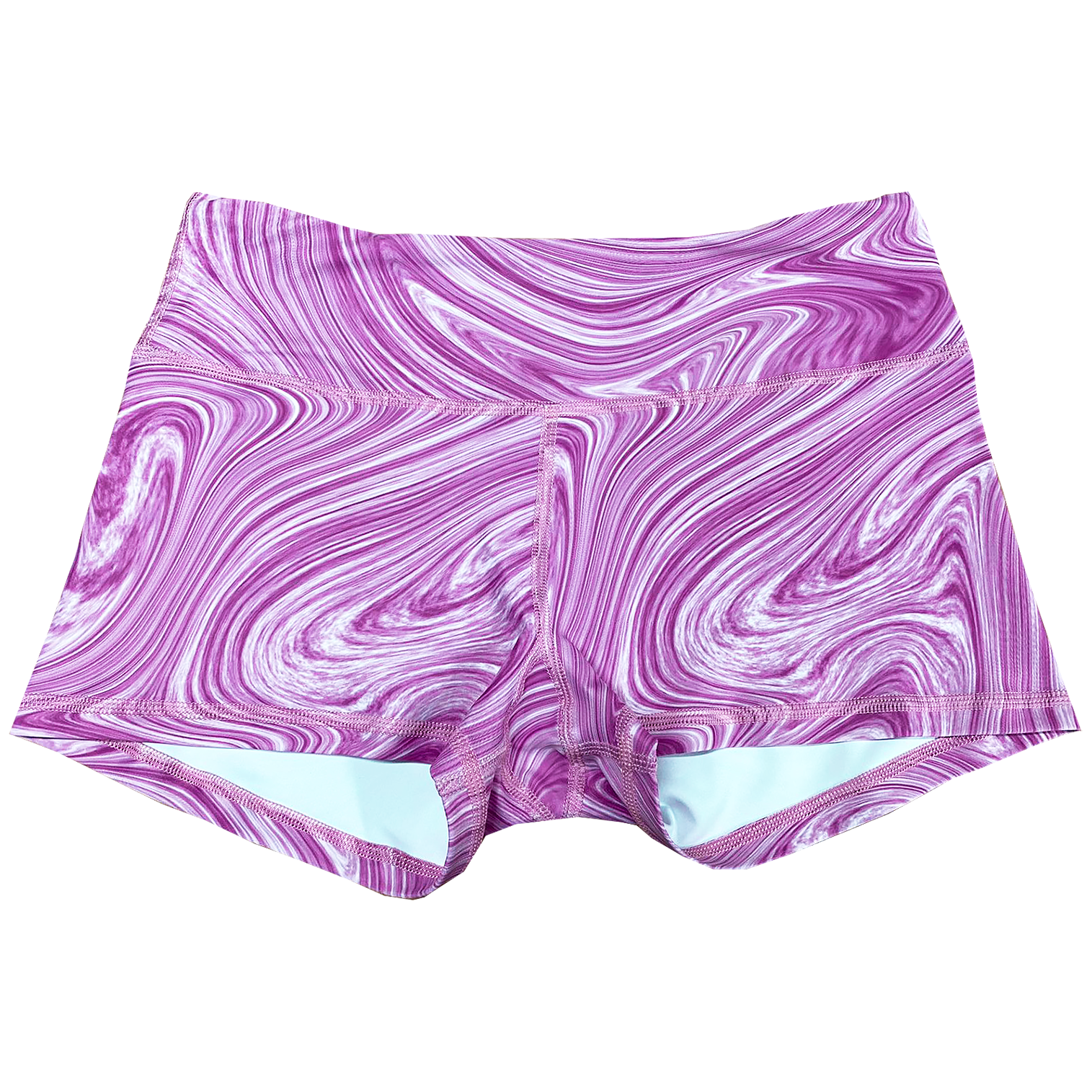 Performance Booty Shorts - Purple Swirl Main image