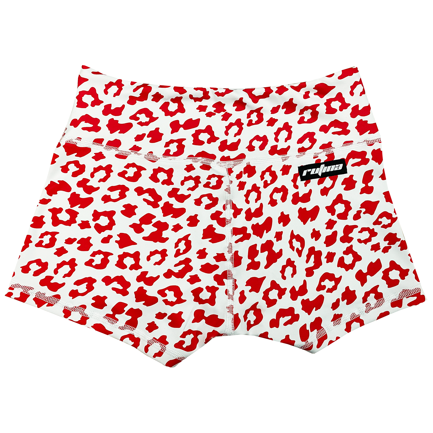 Performance Booty Shorts - Red Cheetah Secondary image