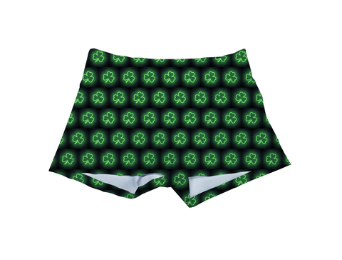 Performance Booty Shorts - Shining Clover