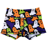 Performance Booty Shorts - Spooky Ghosts